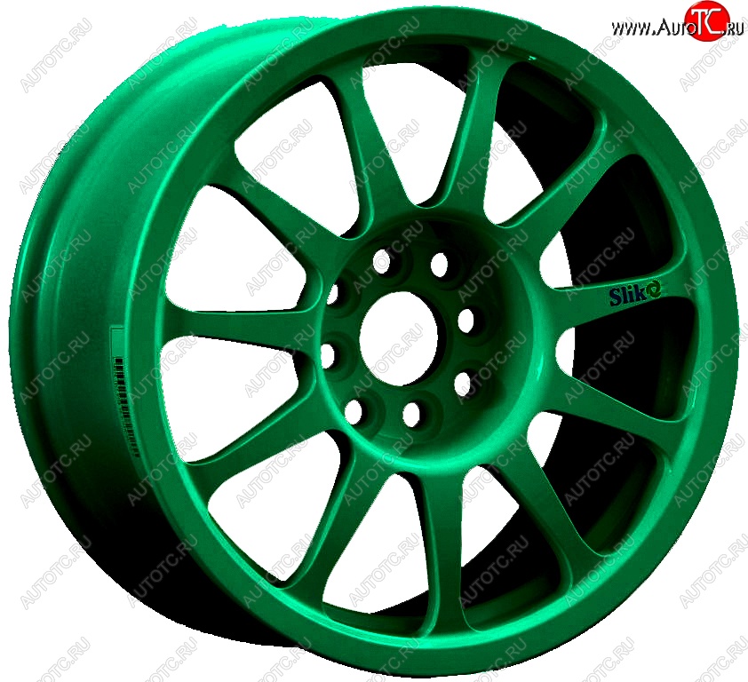 24 899 р. Кованый диск Slik Classic Sport L-1837S 7.0x15   (Candy изумрудно-зеленый (Candy Green))  с доставкой в г. Кемерово