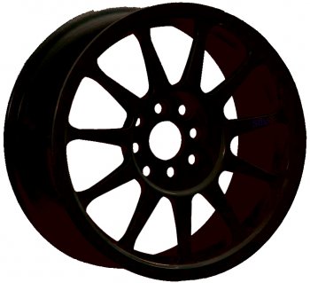 23 399 р. Кованый диск Slik Classic Sport L-1837S 7.0x15   (Черный матовый (MB))  с доставкой в г. Кемерово. Увеличить фотографию 1