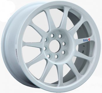 23 399 р. Кованый диск Slik Classic Sport L-1837S 7.0x15   (Белый (W))  с доставкой в г. Кемерово. Увеличить фотографию 1