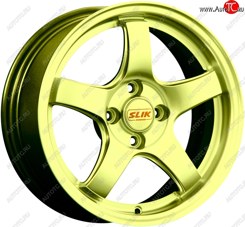 11 899 р. Кованый диск Slik Classic L-1843 6.5x15   (Золотой (G))  с доставкой в г. Кемерово
