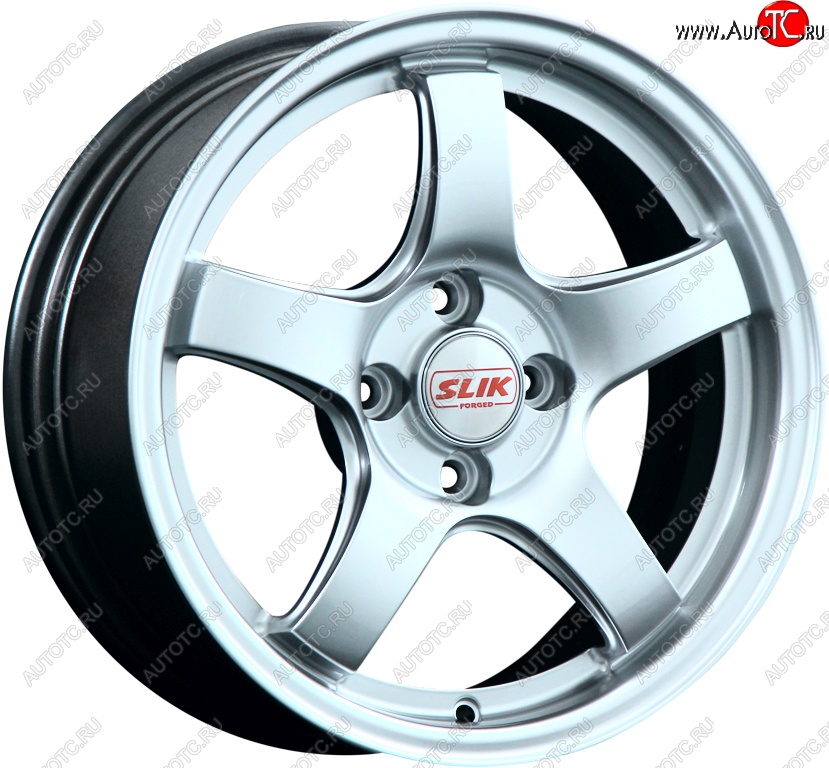 11 899 р. Кованый диск Slik Classic L-1843 6.5x15   (Ярко блестящее серебро (HPB))  с доставкой в г. Кемерово
