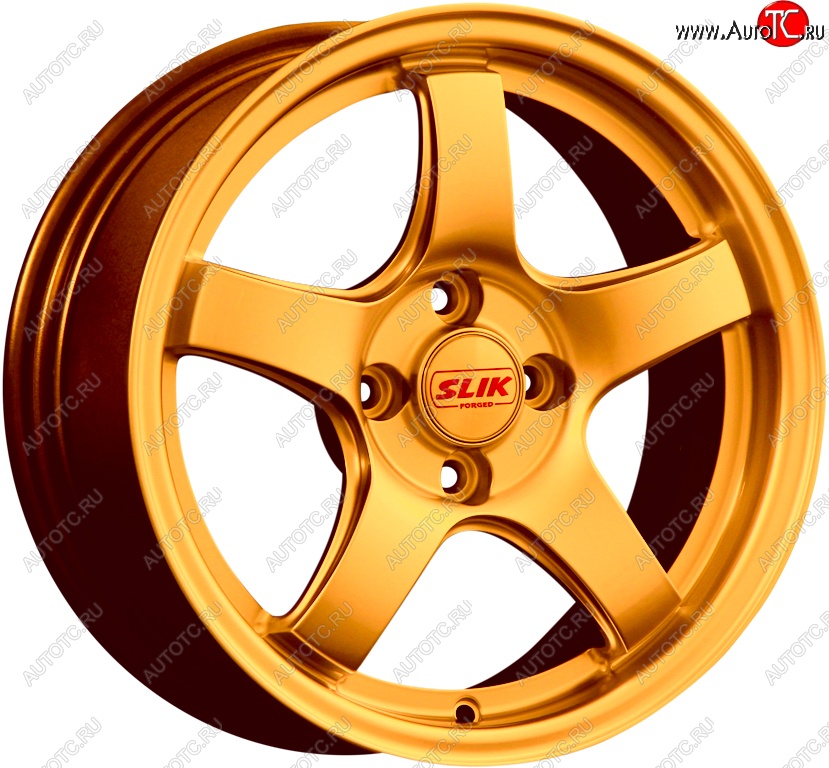 11 899 р. Кованый диск Slik Classic L-1843 6.5x15   (Candy медно-оранжевый матовый)  с доставкой в г. Кемерово