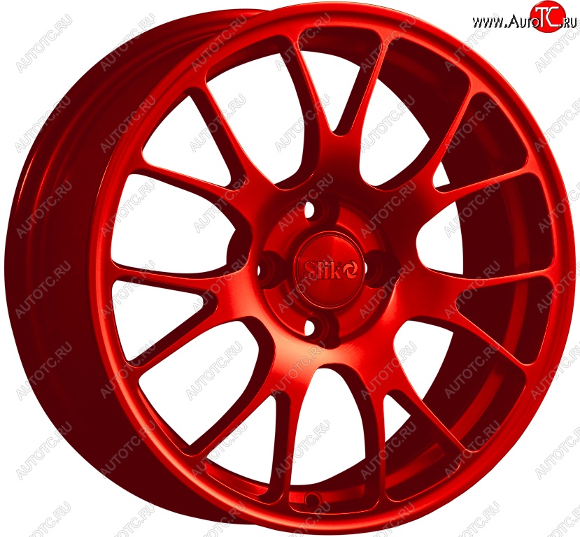18 999 р. Кованый диск Slik Classic L-215 6.5x16   (Красный (RED))  с доставкой в г. Кемерово