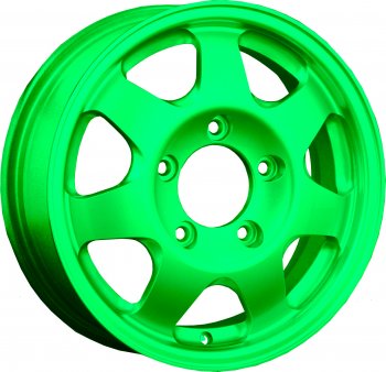 Кованый диск Slik Classic Sport L-25 5.5x16  (RAL 6038 ярко-зеленый (6038))