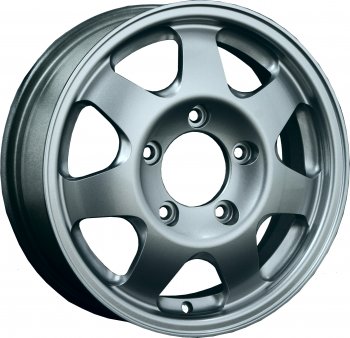 18 999 р. Кованый диск Slik Classic Sport L-25 5.5x16   (Графит глянцевый (GM))  с доставкой в г. Кемерово. Увеличить фотографию 1