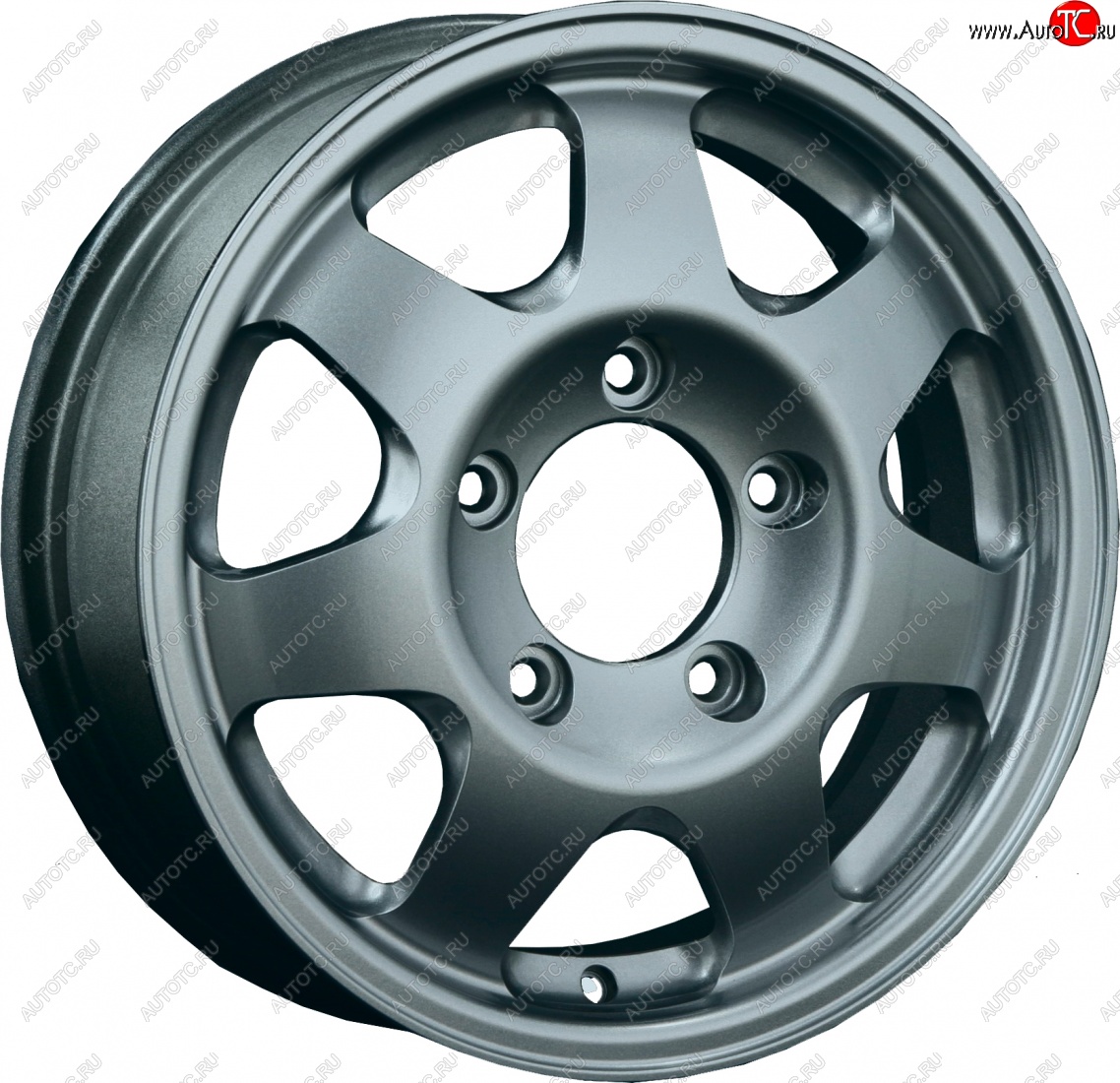 18 999 р. Кованый диск Slik Classic Sport L-25 5.5x16   (Графит матовый (GRF2))  с доставкой в г. Кемерово