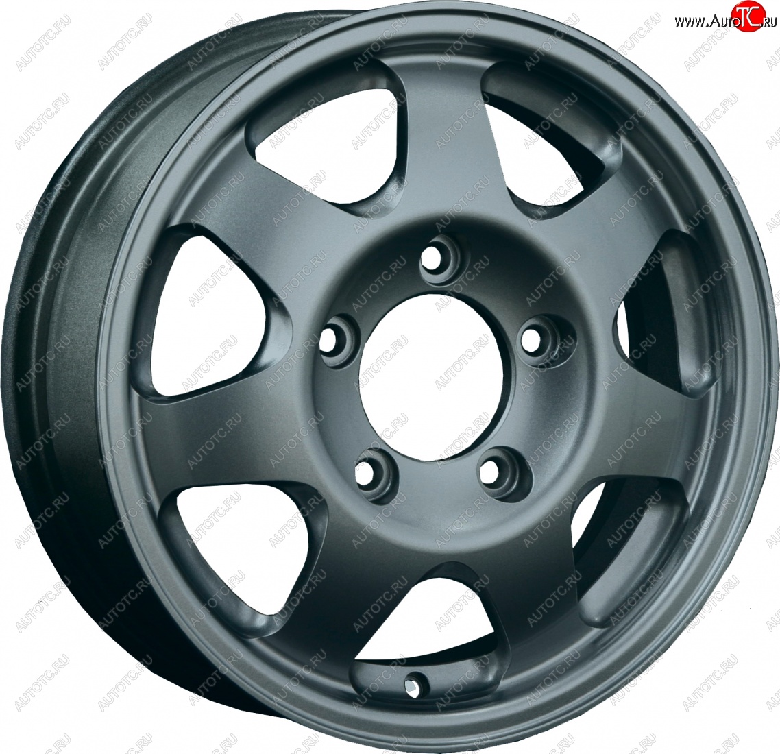 18 999 р. Кованый диск Slik Classic Sport L-25 5.5x16   (Матовый серый титан (TITAN))  с доставкой в г. Кемерово