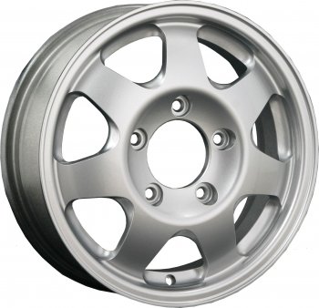 18 999 р. Кованый диск Slik Classic Sport L-25 5.5x16   (Серебристый темный (S25))  с доставкой в г. Кемерово. Увеличить фотографию 1
