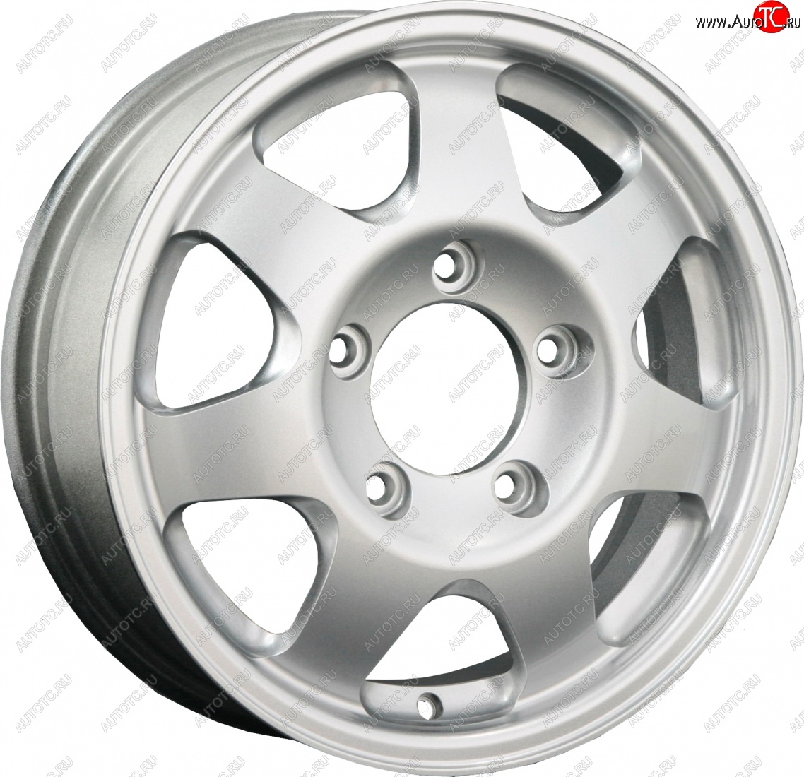 18 999 р. Кованый диск Slik Classic Sport L-25 5.5x16   (Ярко блестящее серебро (HPB))  с доставкой в г. Кемерово