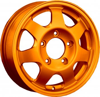 18 999 р. Кованый диск Slik Classic Sport L-25 5.5x16   (Candy медно-оранжевый глянцевый)  с доставкой в г. Кемерово. Увеличить фотографию 1