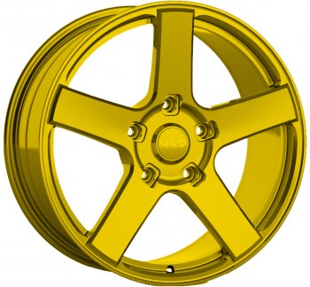 60 999 р. Кованый диск Slik PREMIUM L-607 10.0x20   (Candy ярко-желтый (Candy YELLOW))  с доставкой в г. Кемерово. Увеличить фотографию 1