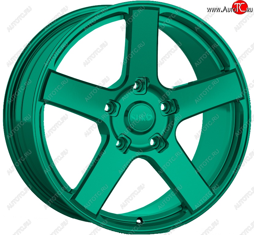 60 999 р. Кованый диск Slik PREMIUM L-607 10.0x20   (Candy изумрудно-зеленый (Candy Green))  с доставкой в г. Кемерово
