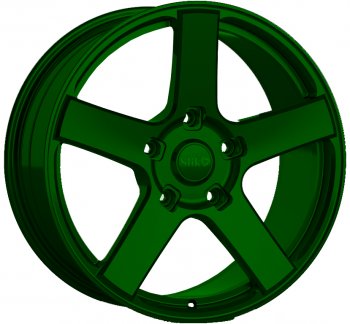 60 999 р. Кованый диск Slik PREMIUM L-607 10.0x20   (Зеленый (GREEEN))  с доставкой в г. Кемерово. Увеличить фотографию 1