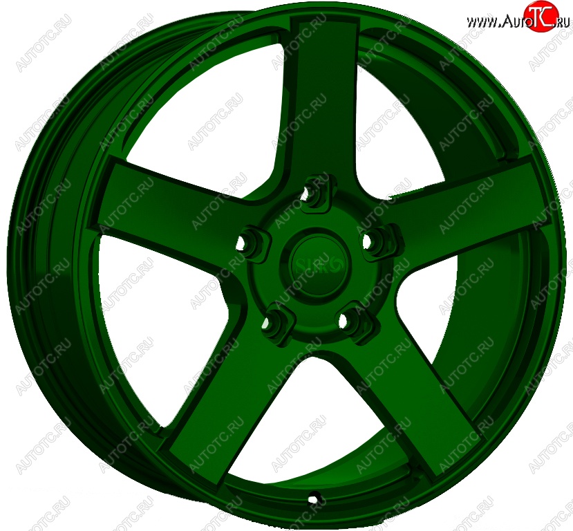 60 999 р. Кованый диск Slik PREMIUM L-607 10.0x20   (Зеленый (GREEEN))  с доставкой в г. Кемерово