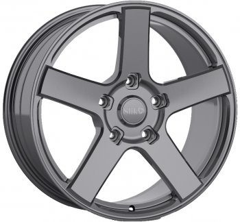 60 999 р. Кованый диск Slik PREMIUM L-607 10.0x20   (Графит глянцевый (GM))  с доставкой в г. Кемерово. Увеличить фотографию 1