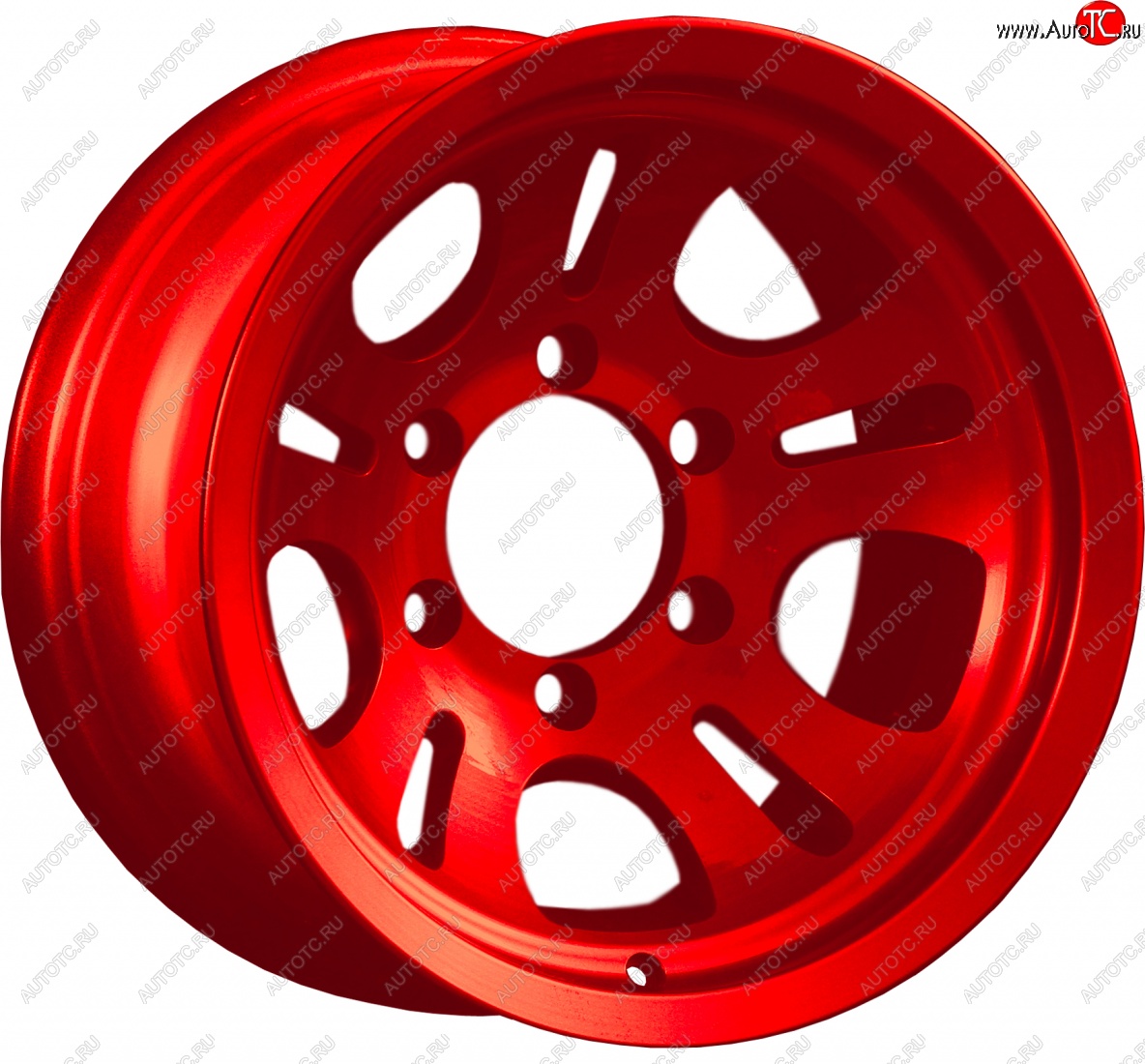 17 999 р. Кованый диск Slik Classic L-64 8.0x15   (Красный (RED))  с доставкой в г. Кемерово