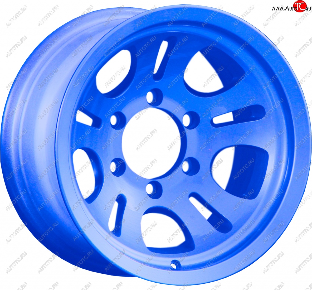 22 399 р. Кованый диск Slik Classic L-64 8.0x15   (Синий (BLUE))  с доставкой в г. Кемерово