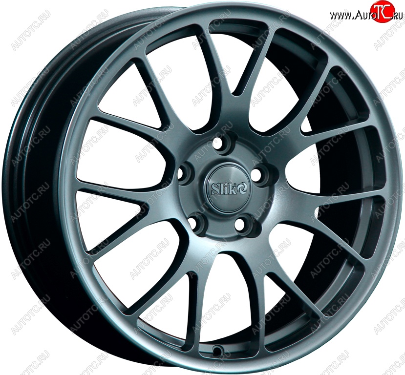 33 799 р. Кованый диск Slik Classic L-736 7.5x17   (Графит глянцевый (GM))  с доставкой в г. Кемерово