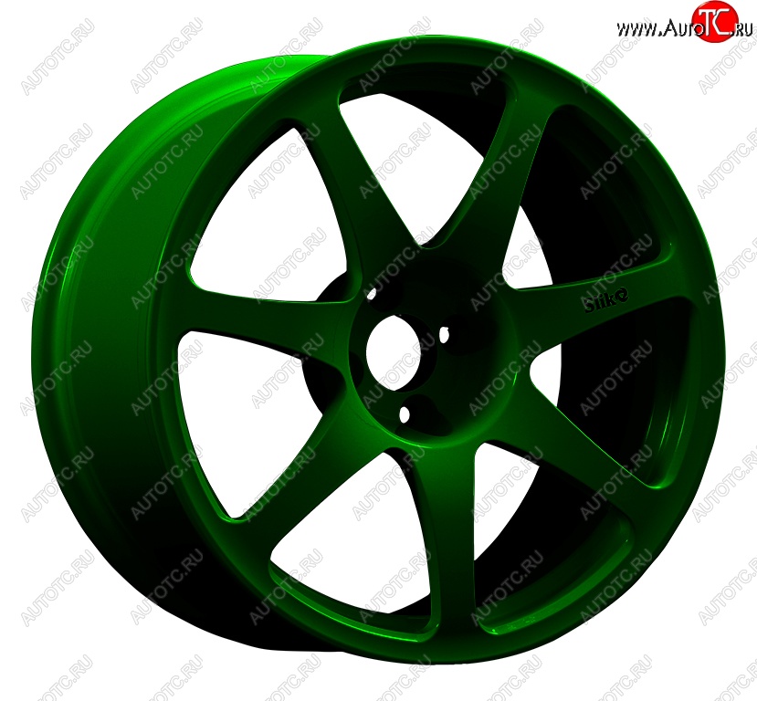 36 799 р. Кованый диск Slik Classic Sport L-751S 9.0x17   (Зеленый (GREEEN))  с доставкой в г. Кемерово