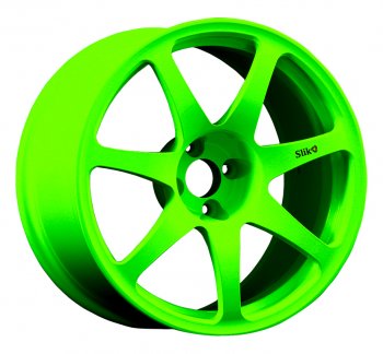 Кованый диск Slik Classic Sport L-751S 9.0x17  (RAL 6038 ярко-зеленый (6038))