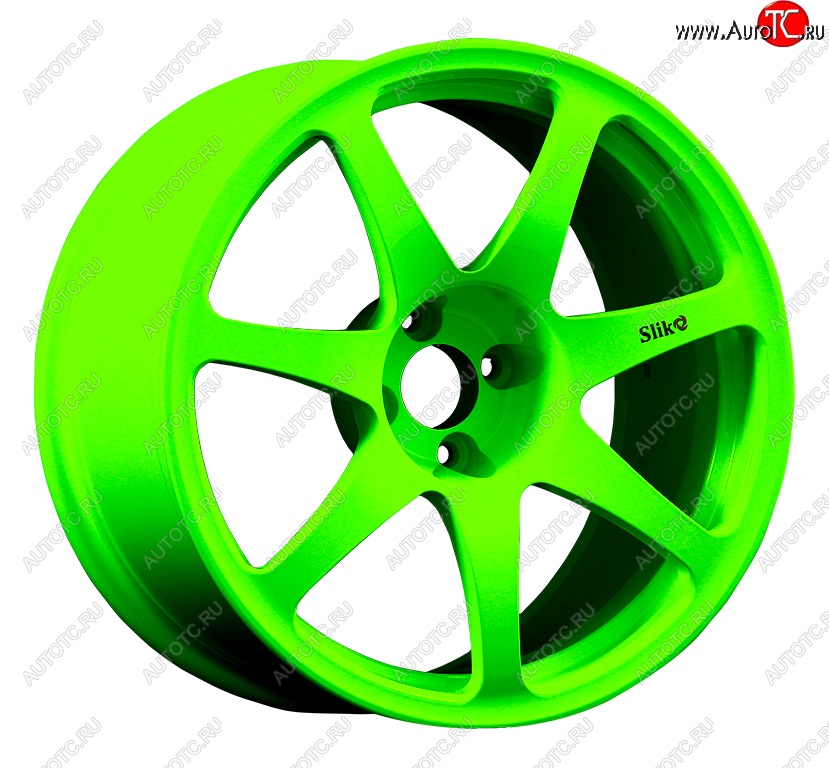 36 799 р. Кованый диск Slik Classic Sport L-751S 9.0x17   (RAL 6038 ярко-зеленый (6038))  с доставкой в г. Кемерово