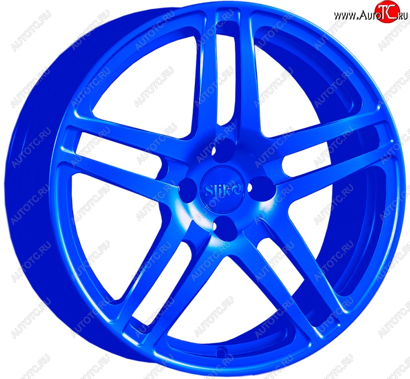 20 399 р. Кованый диск Slik Classic L-778 7.5x17   (Candy синий (Candy BLUE))  с доставкой в г. Кемерово