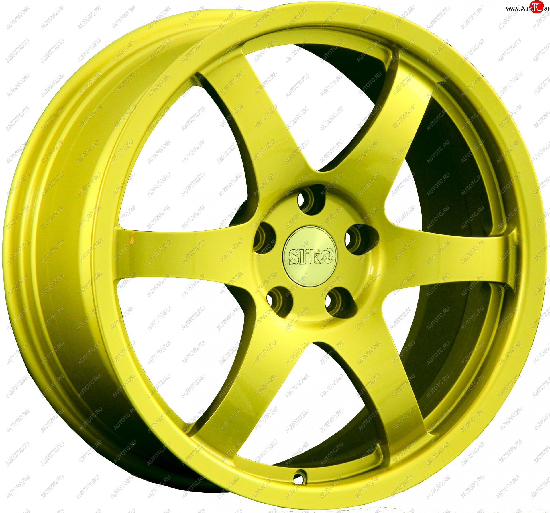 34 899 р. Кованый диск Slik Classic L-807 8.0x18   (Candy ярко-желтый (Candy YELLOW))  с доставкой в г. Кемерово