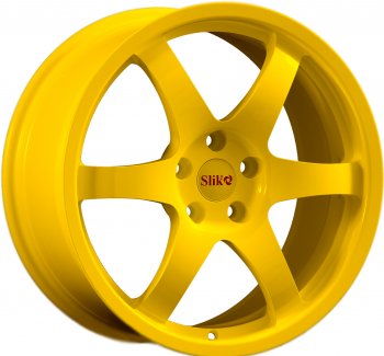 Кованый диск Slik Classic L-807 8.5x18  (Ярко желтый RAL1021 (YELLOW))
