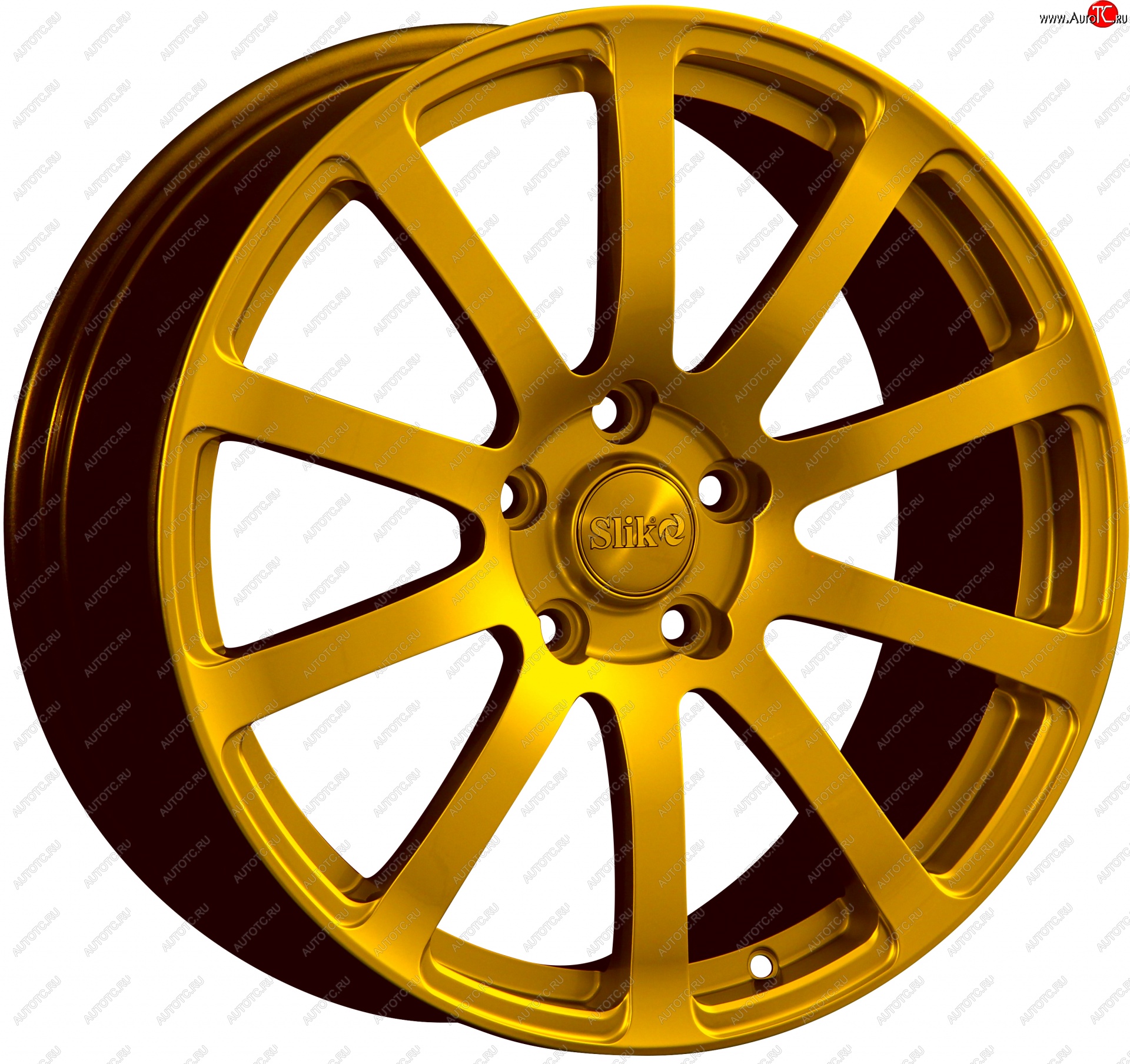 22 299 р. Кованый диск Slik PREMIUM L-812 8.0x18   (Ярко желтый RAL1021 (YELLOW))  с доставкой в г. Кемерово