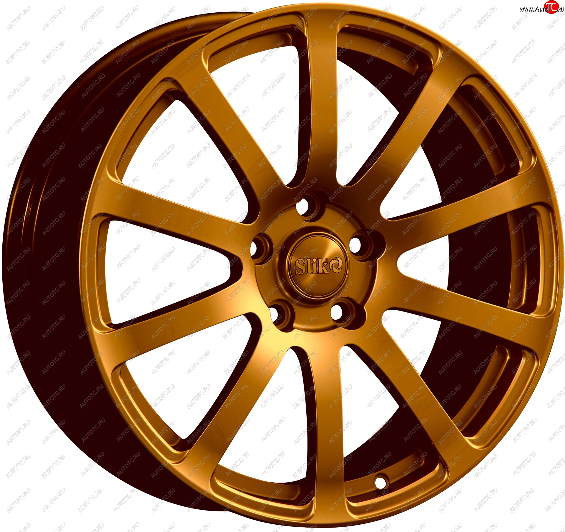22 299 р. Кованый диск Slik PREMIUM L-812 8.5x18   (Бронза (BRZ))  с доставкой в г. Кемерово
