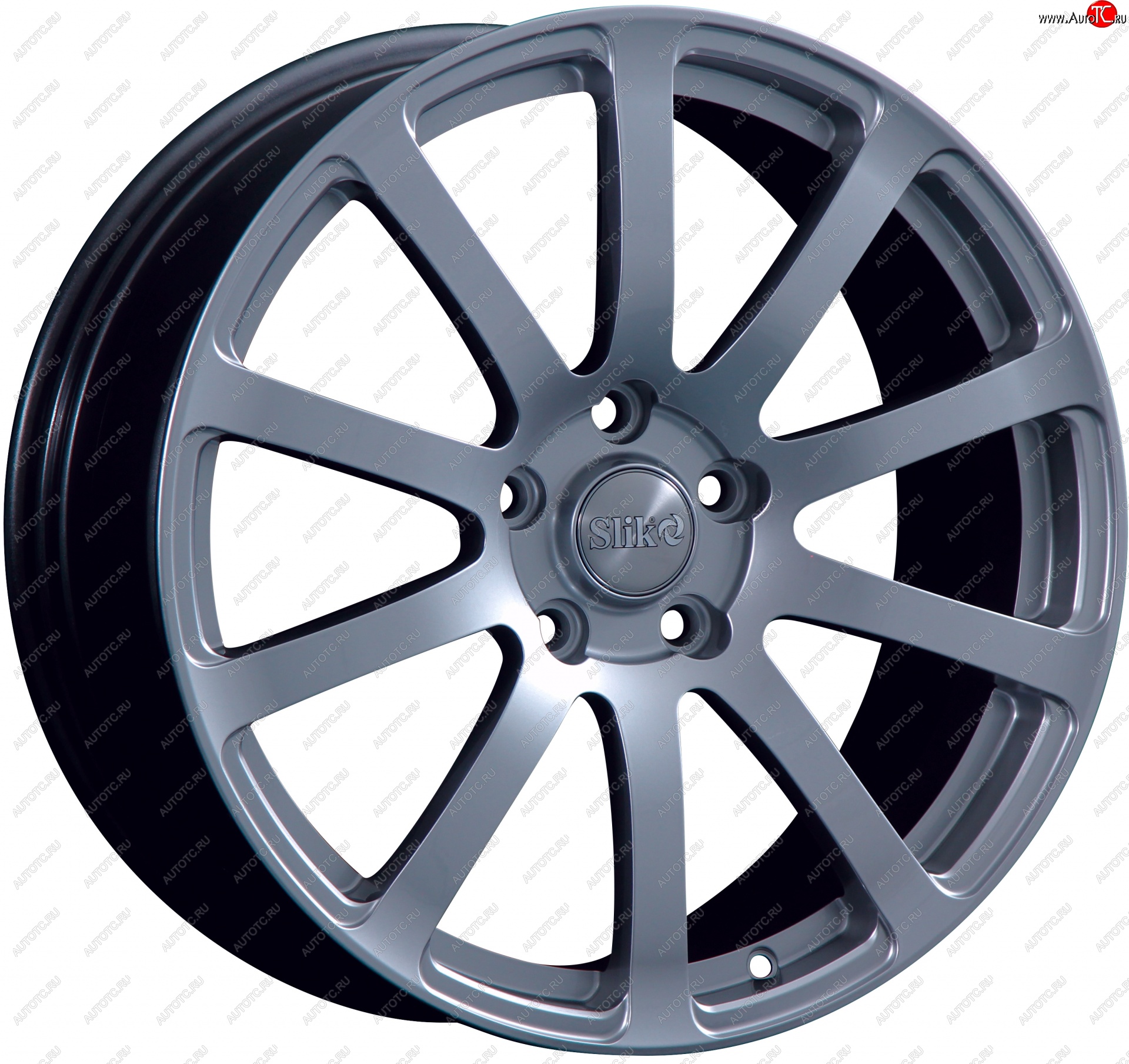22 299 р. Кованый диск Slik PREMIUM L-812 8.5x18   (Графит матовый (GRF2))  с доставкой в г. Кемерово