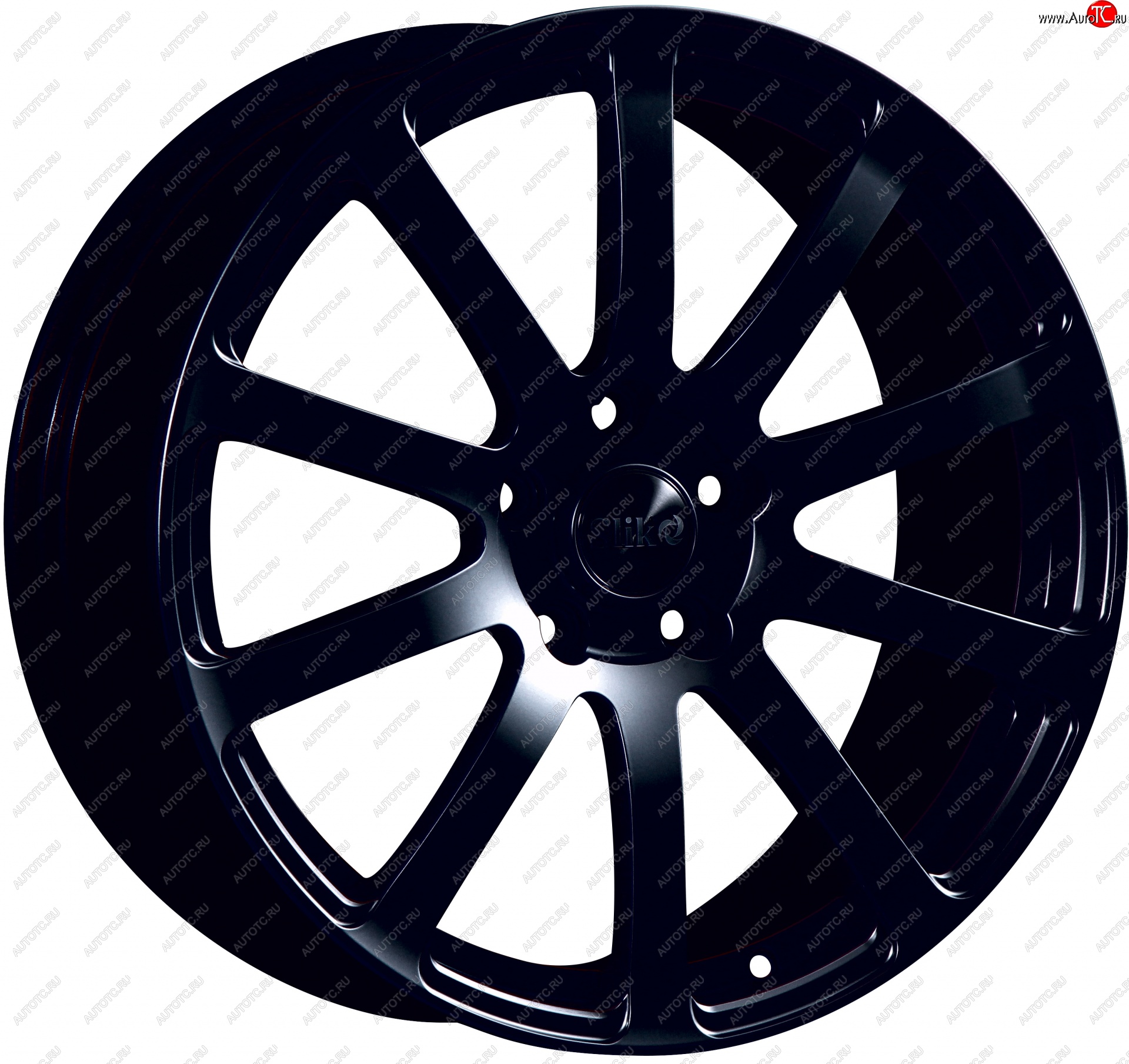 22 299 р. Кованый диск Slik PREMIUM L-812 8.5x18   (Черный глянцевый (BK))  с доставкой в г. Кемерово