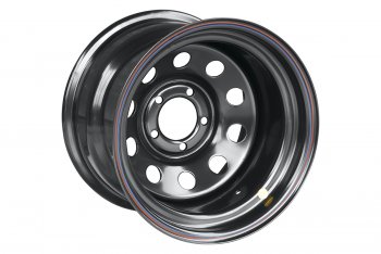 6 499 р. Штампованый диск OFF-ROAD Wheels (усиленный, круг) 10.0x15   (Цвет: черный)  с доставкой в г. Кемерово. Увеличить фотографию 2