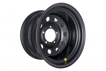 Штампованый диск OFF-ROAD Wheels (стальной усиленный, круг - черный). 10.0 x 16 