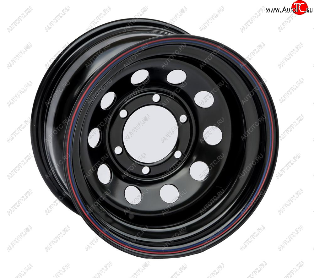 5 699 р. Штампованый диск OFF-ROAD Wheels (стальной усиленный, круг - черный). 7.0 x 15    с доставкой в г. Кемерово