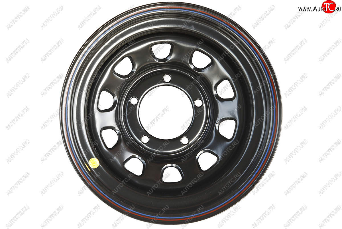 4 089 р. Штампованый диск OFF-ROAD Wheels (стальной усиленный, круг - черный). 8.0 x 15    с доставкой в г. Кемерово