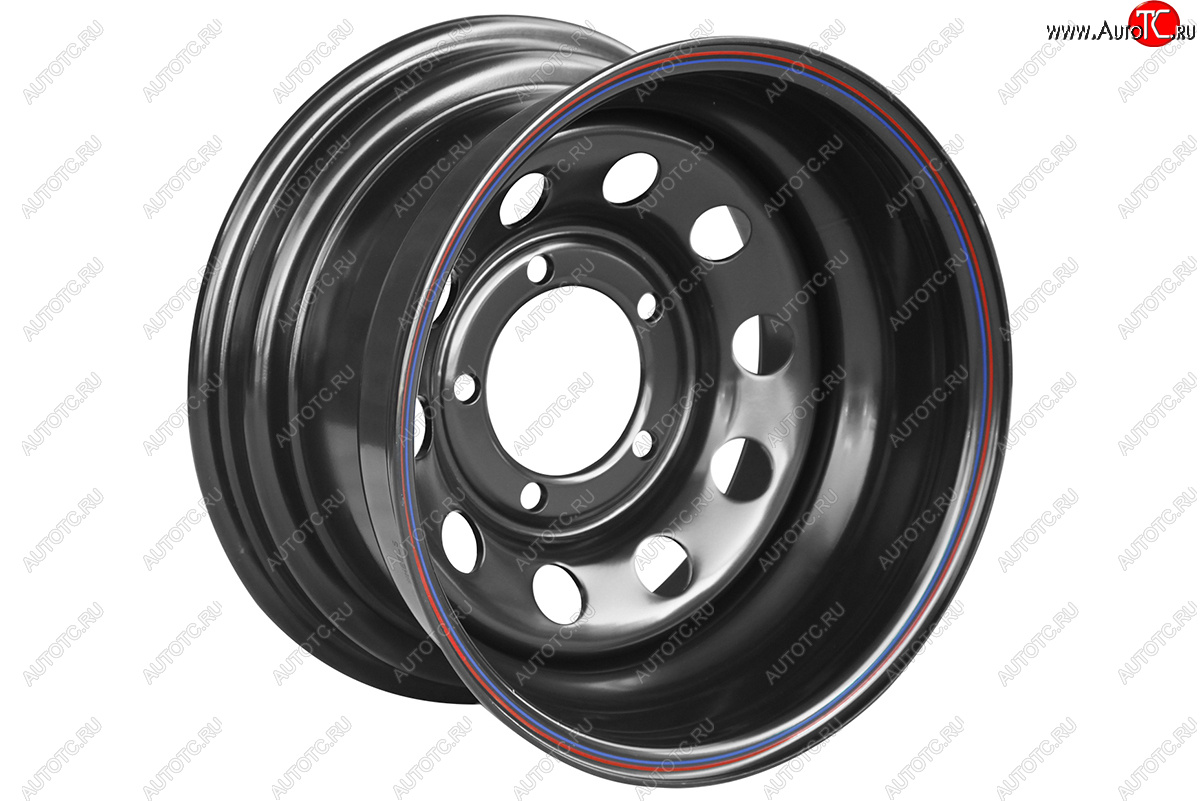 5 169 р. Штампованый диск OFF-ROAD Wheels (стальной усиленный, круг - черный). 8.0 x 15    с доставкой в г. Кемерово