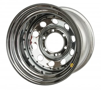 Штампованый диск OFF-ROAD Wheels (круг, хромированый). 8.0 x 16 