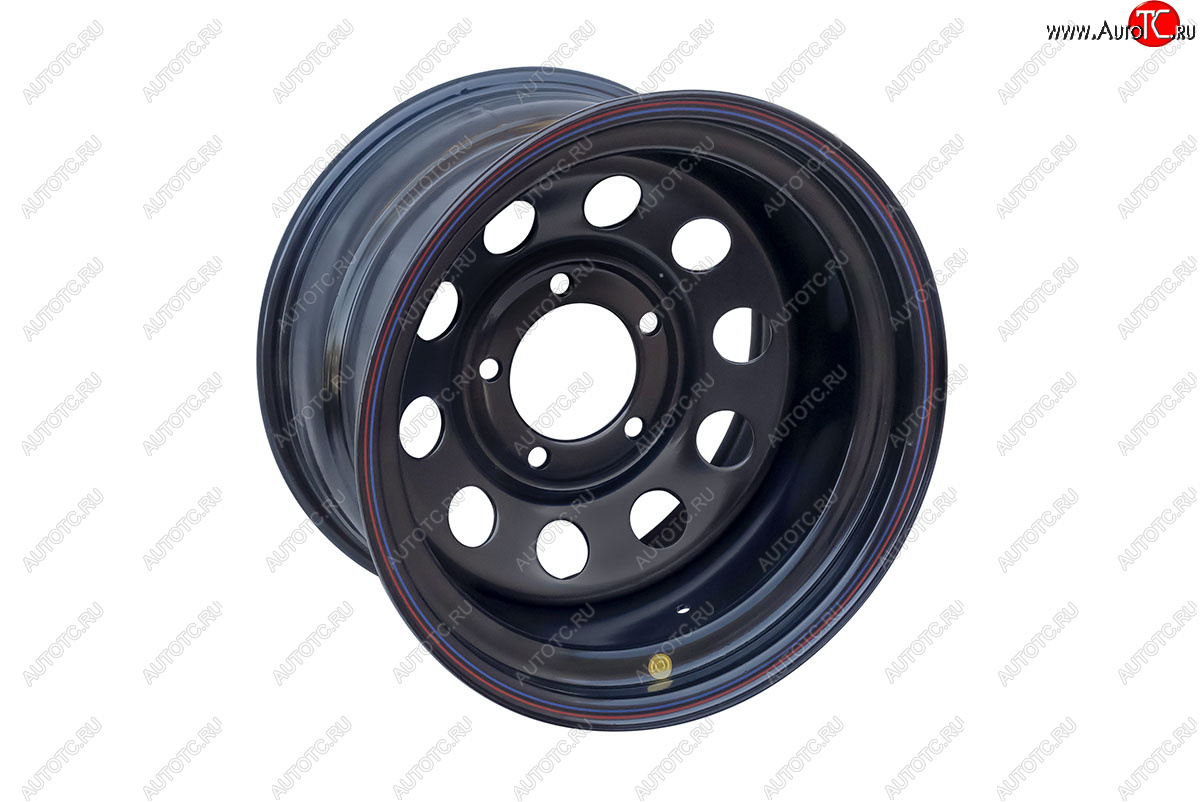 9 989 р. Штампованый диск OFF-ROAD Wheels (стальной усиленный, круг - черный). 10.0 x 17    с доставкой в г. Кемерово