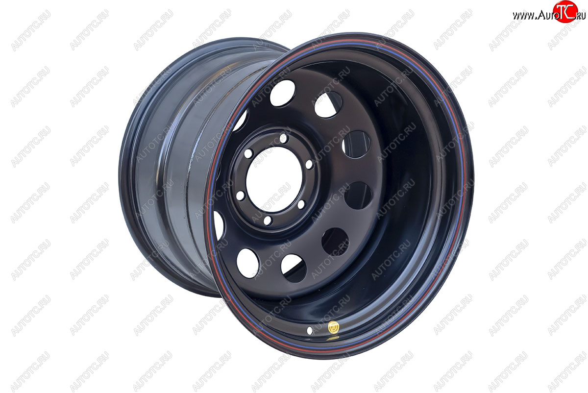 7 399 р. Штампованый диск OFF-ROAD Wheels (стальной усиленный, круг - черный). 12.0 x 17    с доставкой в г. Кемерово