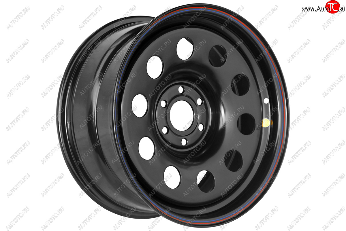 8 449 р. Штампованый диск OFF-ROAD Wheels (стальной усиленный, круг - черный). 8.0 x 17    с доставкой в г. Кемерово