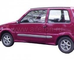 859 р. Молдинги (накладки на двери) Aileron  Лада Ока 1111 (1988-2008) (Неокрашенные)  с доставкой в г. Кемерово. Увеличить фотографию 2