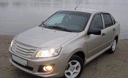 1 759 р. Пороги накладки GT  Datsun mi-DO (2014-2021), Datsun on-DO (2014-2021), Лада Гранта ( 2190,  2191) (2011-2017), Лада Гранта FL ( 2191,  2190,  2194,  2192) (2018-2025), Лада Гранта Спорт ( 2191,  2190) (2023-2025), Лада Калина ( 2192,  2194) (2013-2018), Лада Калина Спорт  2192 (2014-2018) (Неокрашенные)  с доставкой в г. Кемерово. Увеличить фотографию 2