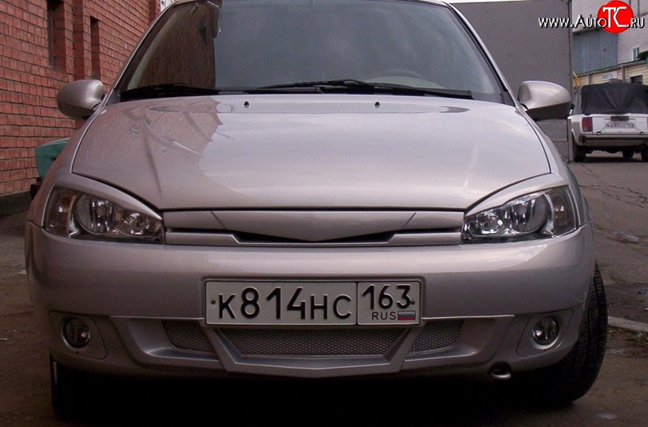 949 р. Решётка радиатора Аккорд Лада Калина 1117 универсал (2004-2013) (Неокрашенная)  с доставкой в г. Кемерово