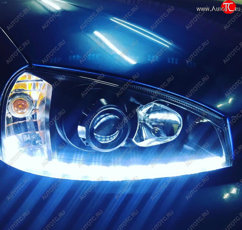 14 249 р. Комплект передней оптики CentreTuning (ДХО, линза)  Лада Калина ( 1118,  1117,  1119) - Калина Спорт  1119  с доставкой в г. Кемерово