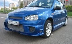 9 899 р. Передний бампер E4 /  Лада Калина ( 1118,  1117,  1119) - Калина Спорт  1119 (Неокрашенный)  с доставкой в г. Кемерово. Увеличить фотографию 4