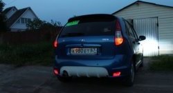 6 299 р. Задний бампер Kalina Sport Лада Калина Спорт 1119 (2008-2014) (Неокрашенный)  с доставкой в г. Кемерово. Увеличить фотографию 4