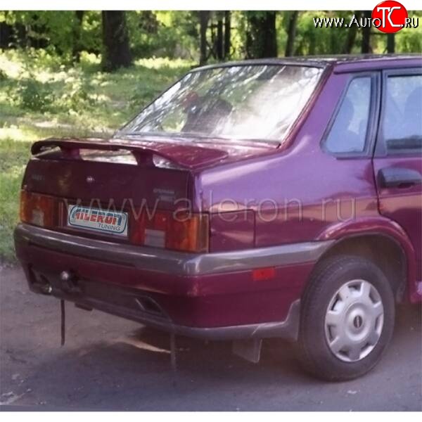 5 599 р. Задний бампер Элерон  Лада 21099 (1990-2004) (Неокрашенный)  с доставкой в г. Кемерово