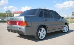8 999 р. Задний бампер Фанат-Спорт  Лада 2115 (1997-2012) (Неокрашенный)  с доставкой в г. Кемерово. Увеличить фотографию 2