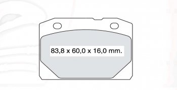 659 р. Колодка переднего дискового тормоза DAFMI (SM) Лада 2106 (1975-2005)  с доставкой в г. Кемерово. Увеличить фотографию 2